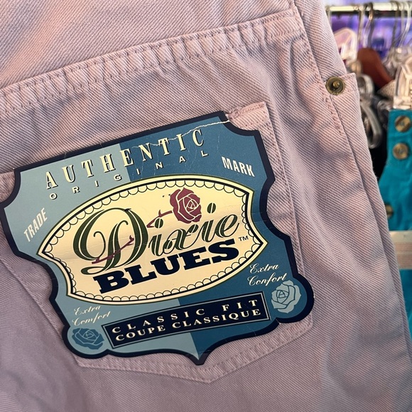 Vintage Deadstock 90s Dixie Blues Lavender Denim Shorts – NWT - Picture 8 of 15